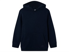 Name It sweatshirt navy blazer with hood and text print  